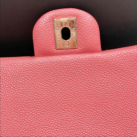 🎀 SOLD - CHANEL Caviar Leather Mini Rectangular Flap Bag - Picture 10 of 16
